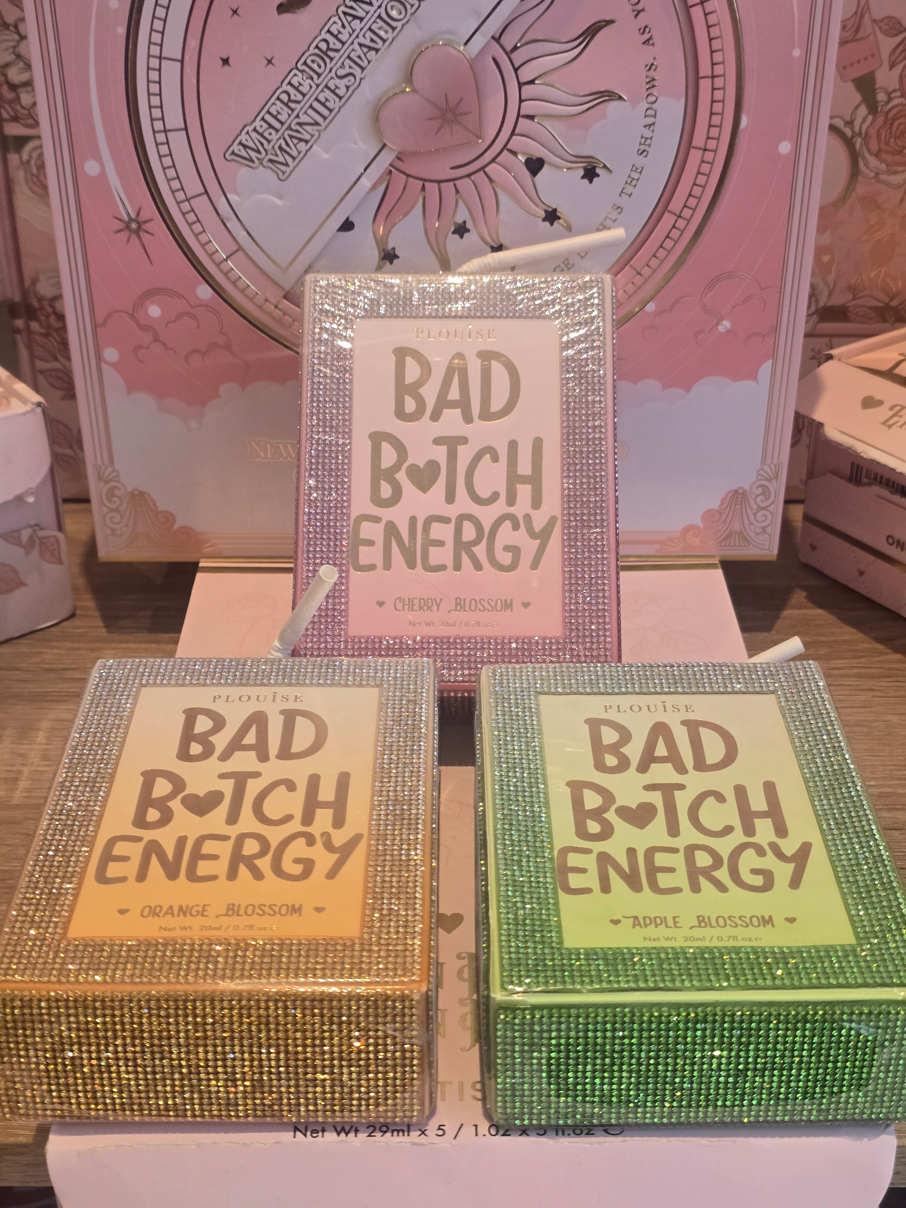 Bad B's Cherry Blossom, Apple Blossom, Orange Blossom
