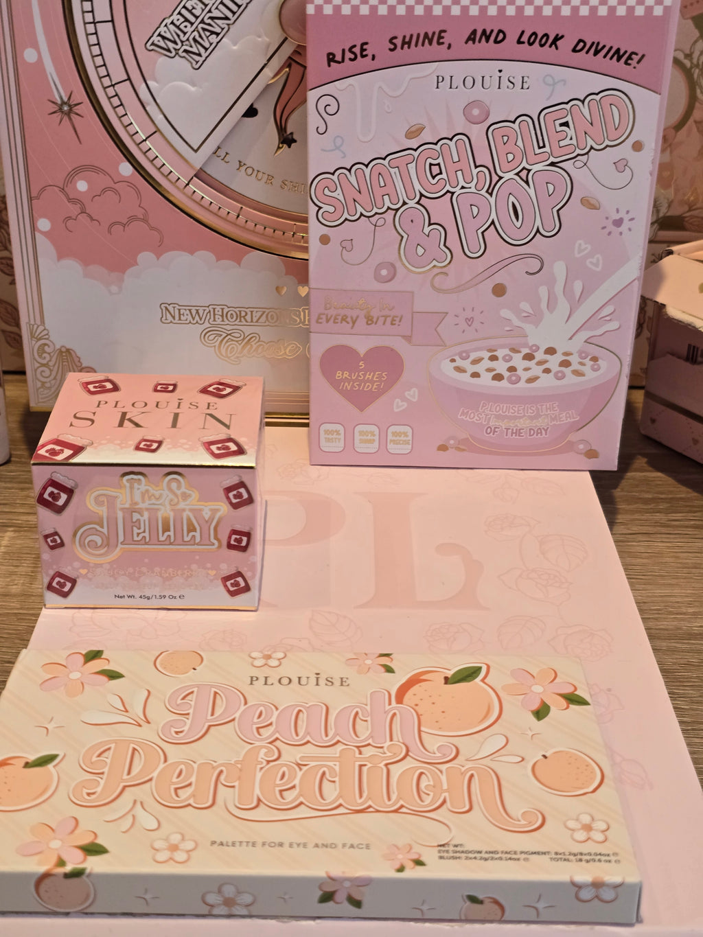 Make up - Pallet, Brushers, Jelly Make up remover Bundle x 3 Items - P Louise