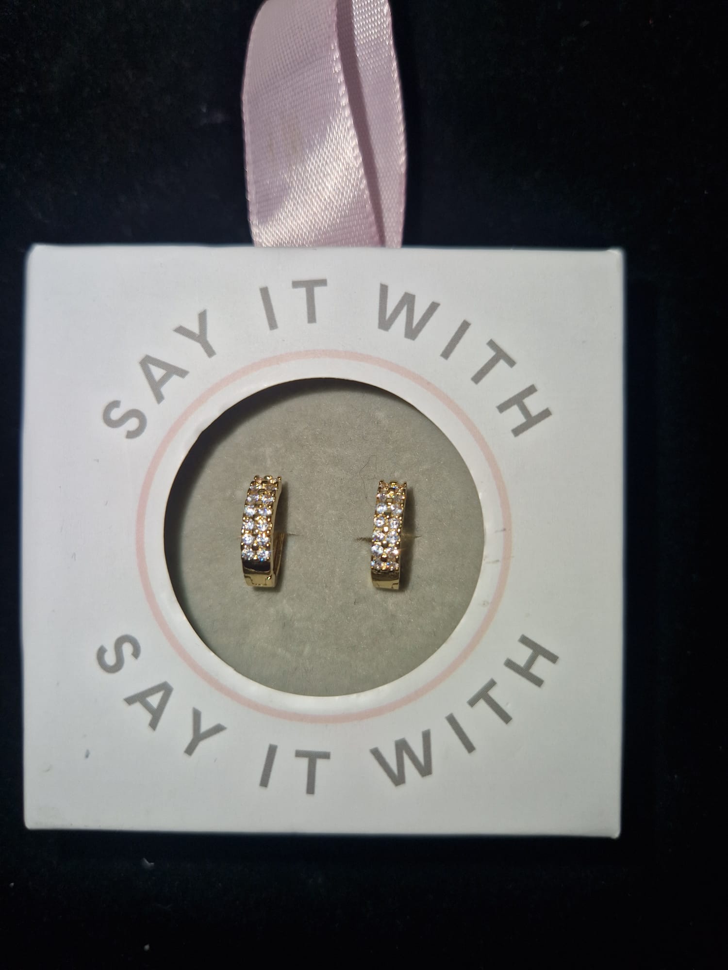 3 pairs of Say It with Earrings Random 3 Picked
