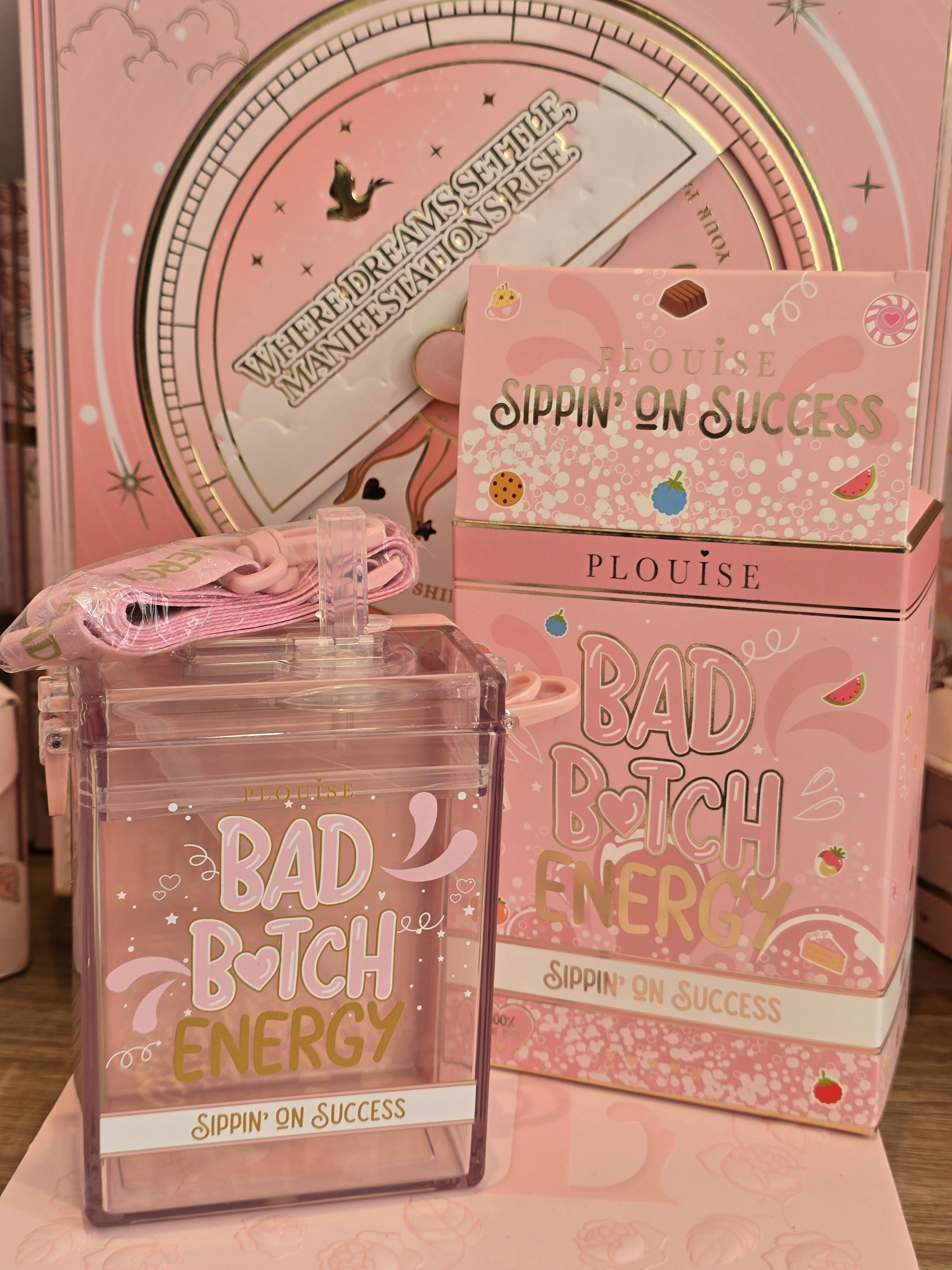 Sippin' On Success Bad B*tch Energy Cup - 500ml  - P Louise x 2 Cups