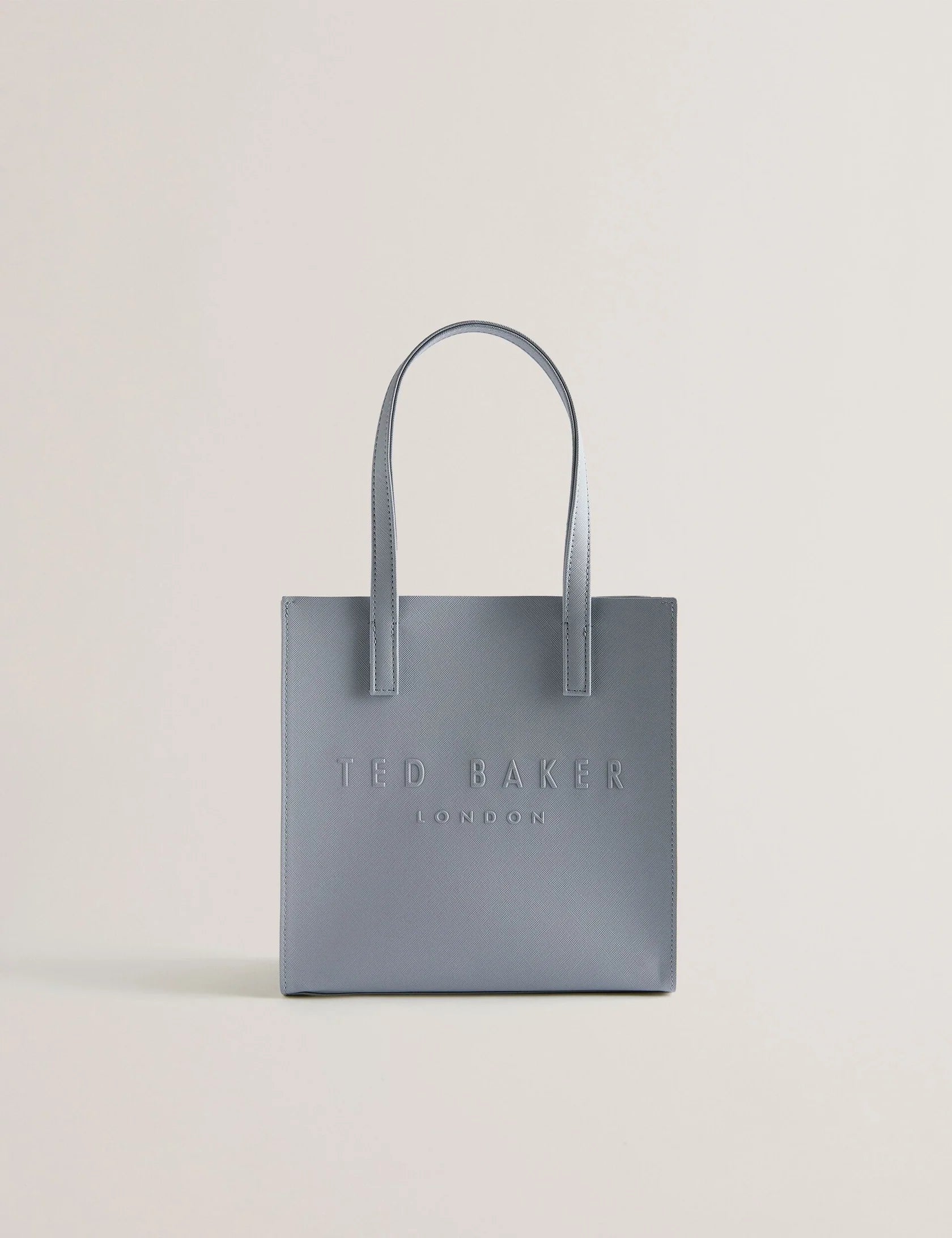 Ted Baker Small Crosshatch Icon Bag - Grey