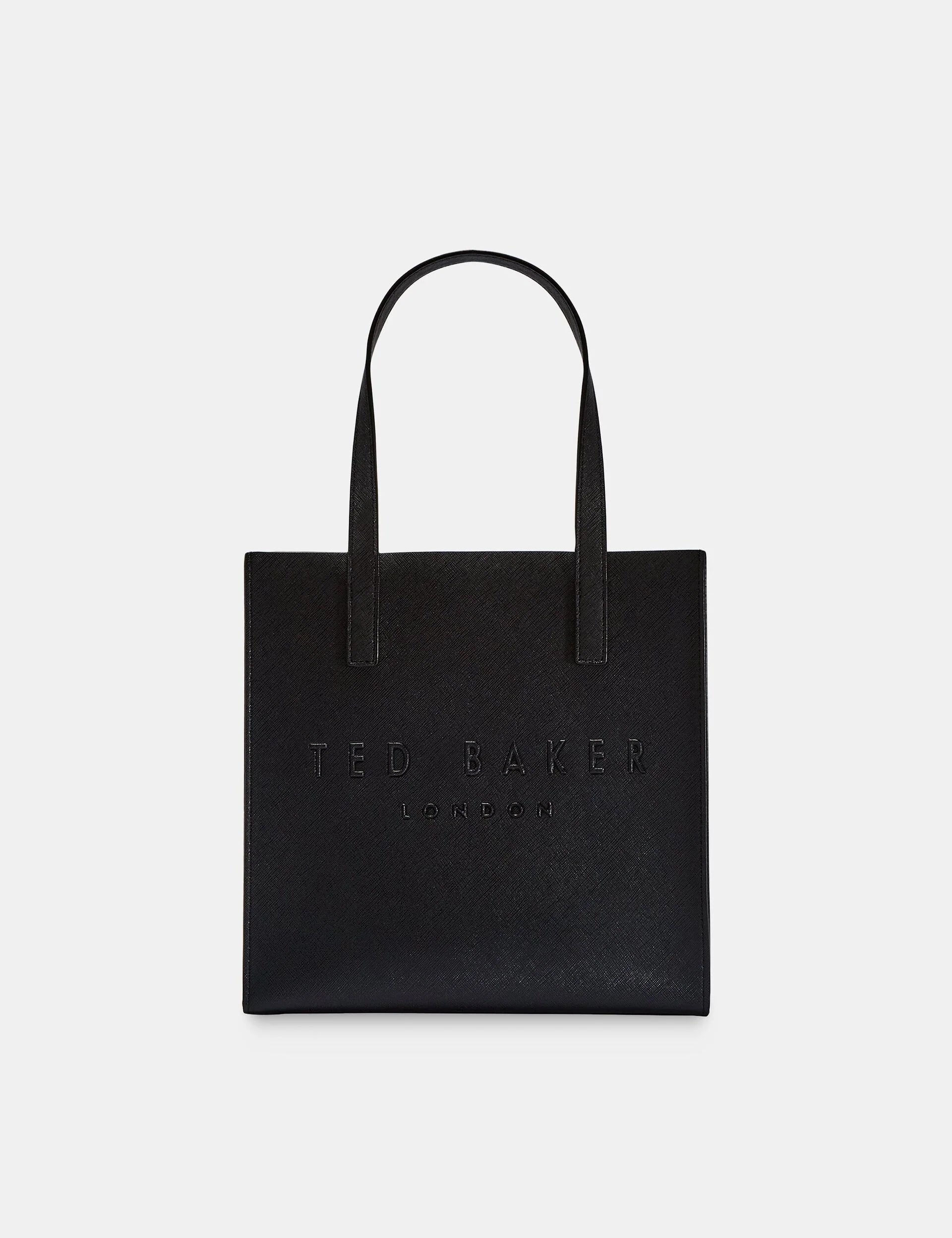 Ted Baker Small Crosshatch Icon Bag Black